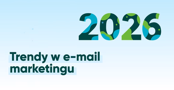 Baner z napisem: Trendy w e-mail marketingu 2026