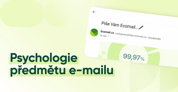 Psychologie předmětu e-mailu