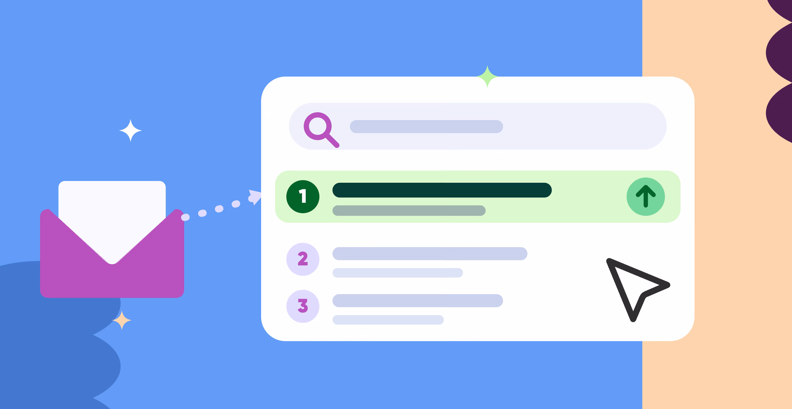 Ilustracja symbolizująca e-mail marketing