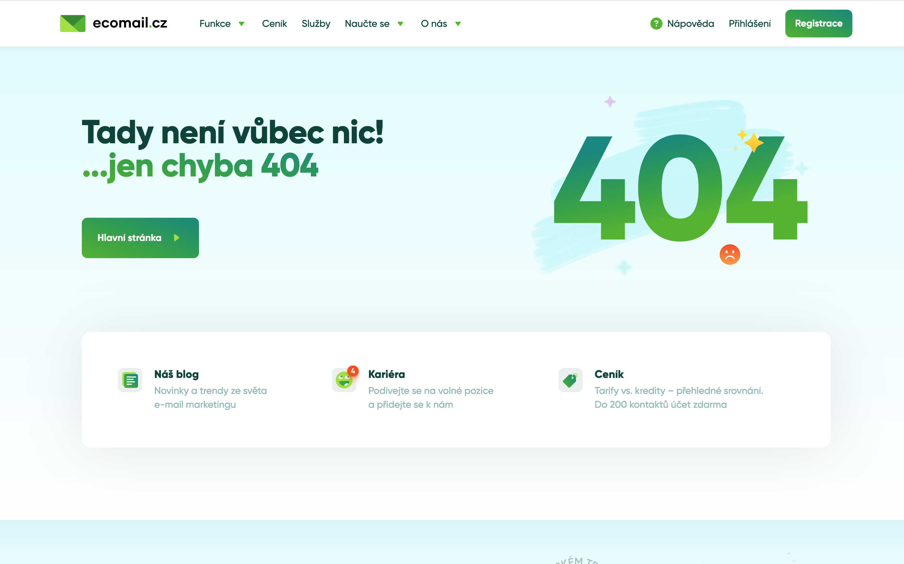 Chyba 404
