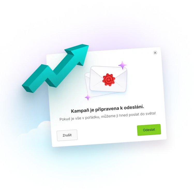 arrow with emailing post