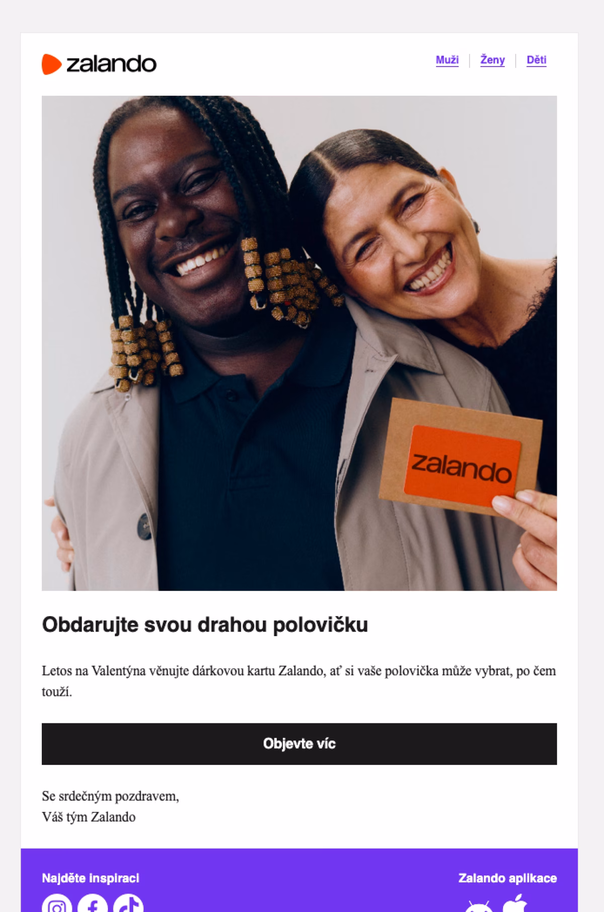 Newsletter ukázka