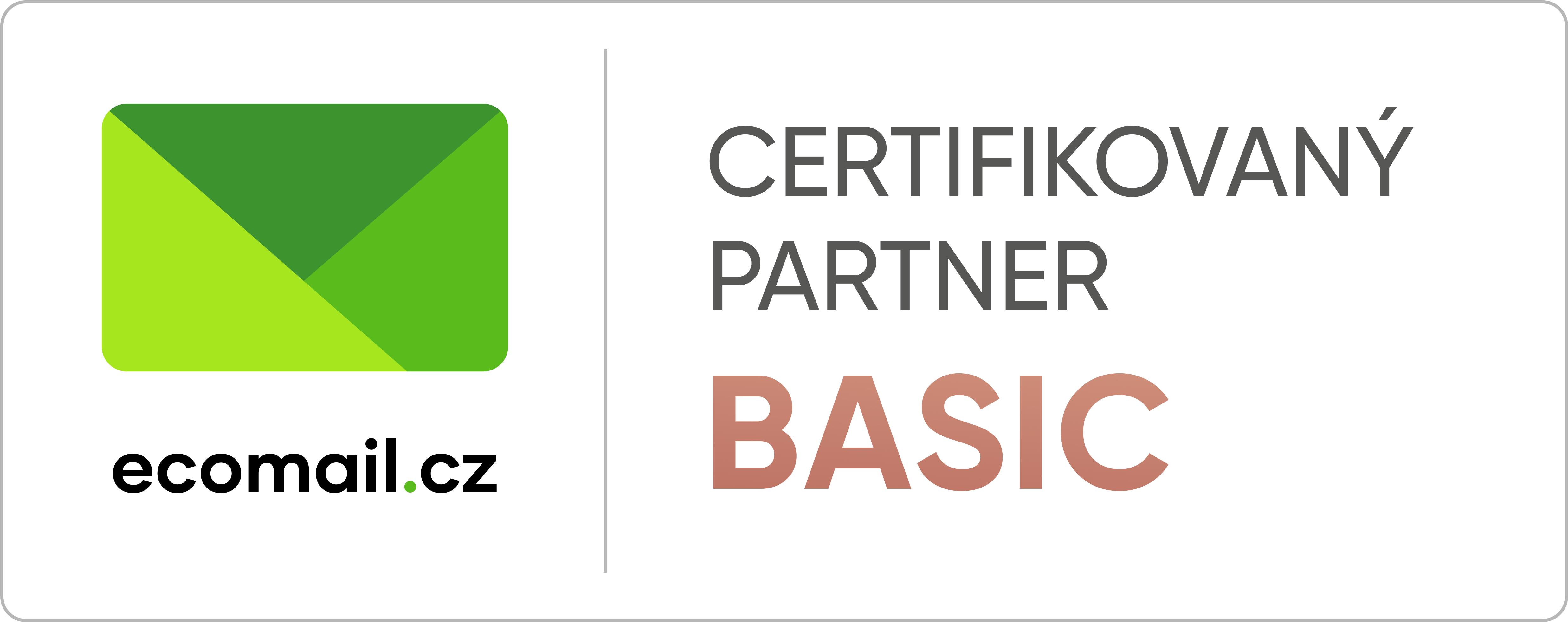 Ecomail Partner - Adam Kolek je certifikovaný partner pro e-mail marketing platformu Ecomail