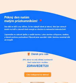 Príklad šablóny v češtine