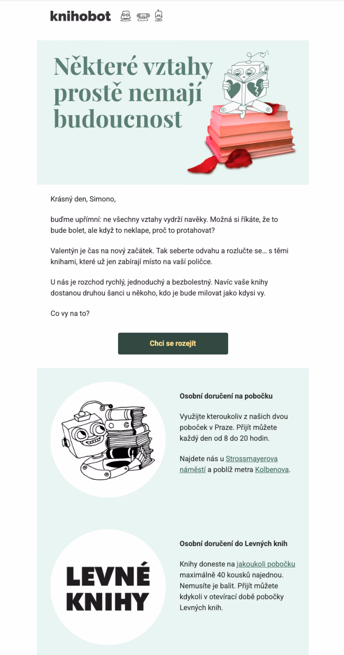 Ukázka newsletteru
