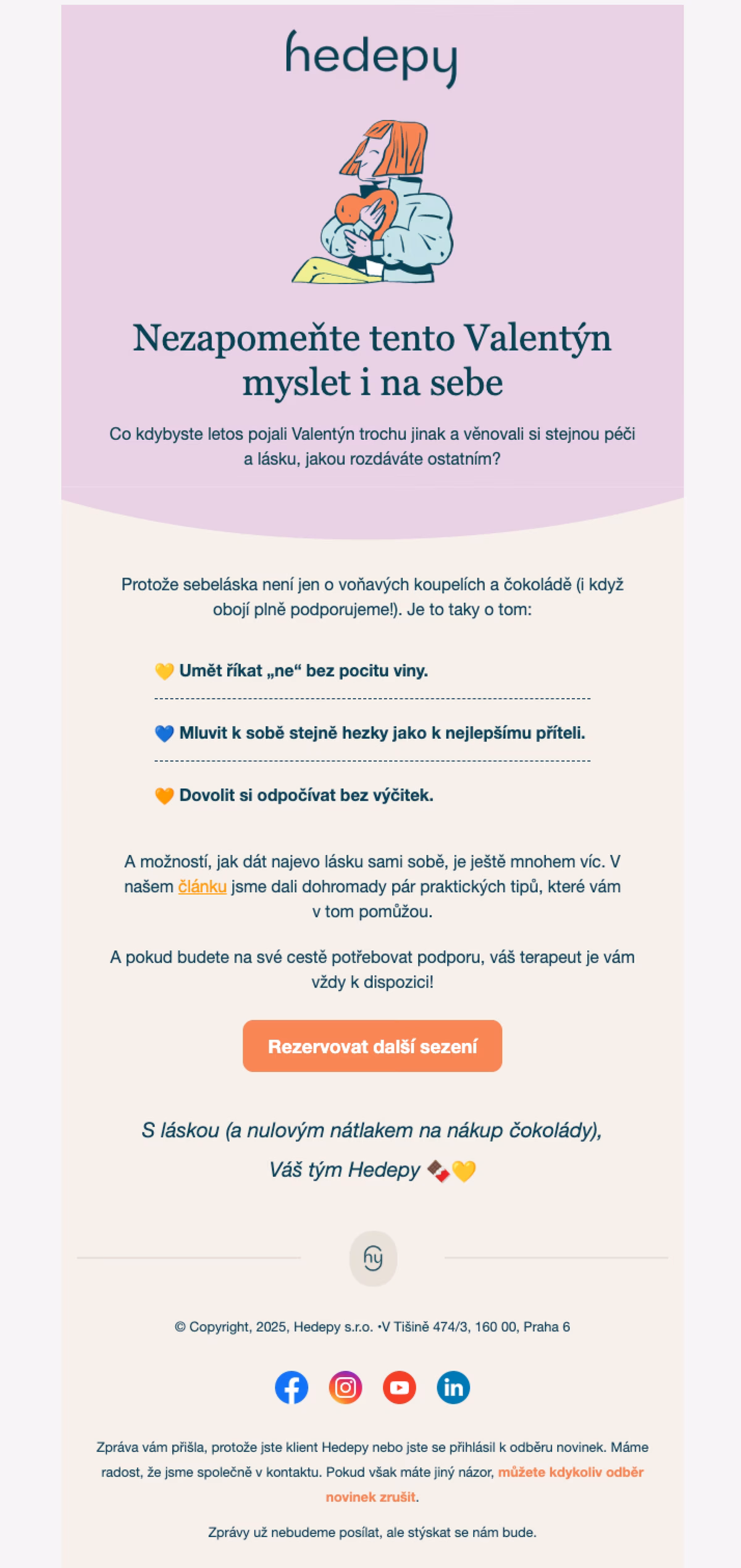 Ukázka newsletteru