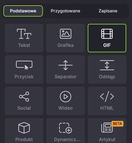 GIF w wiadomości e-mail