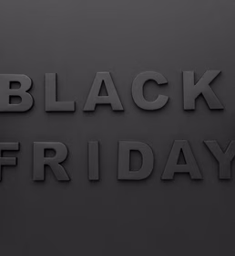 Grafika z napisem Black Friday