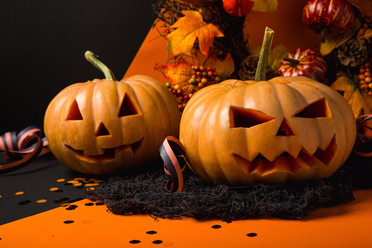 Dynie - latarnie na Halloween