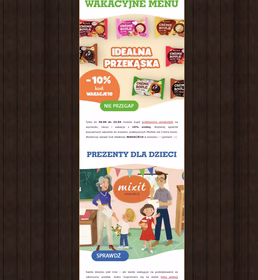 Przykład czerwcowego maila