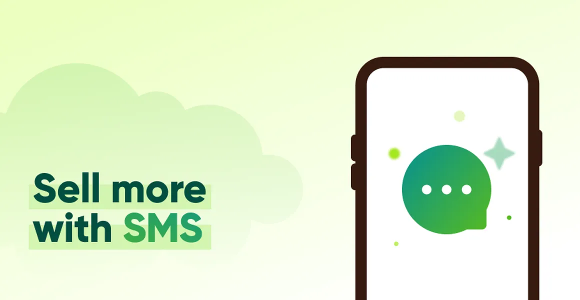 Sell more products with SMS for e-commerce