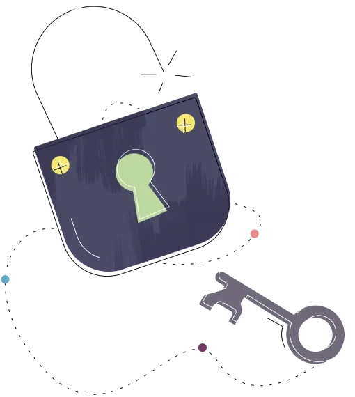 ilustration lock