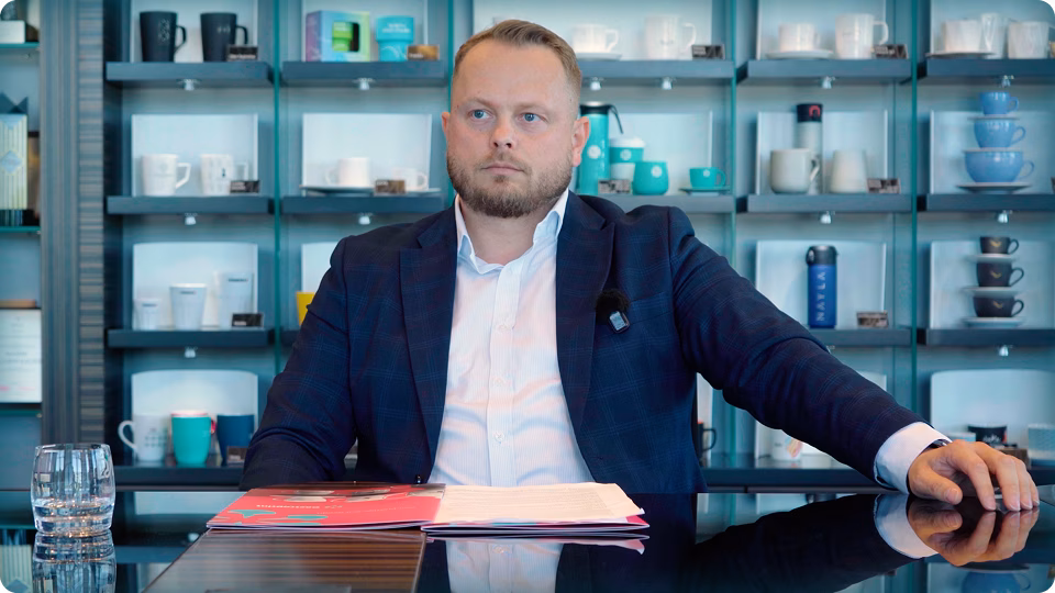Nagranie wideo z dyrektorem marketingu marki Gastroprint