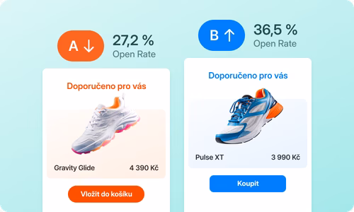 A/B testování v Ecomailu