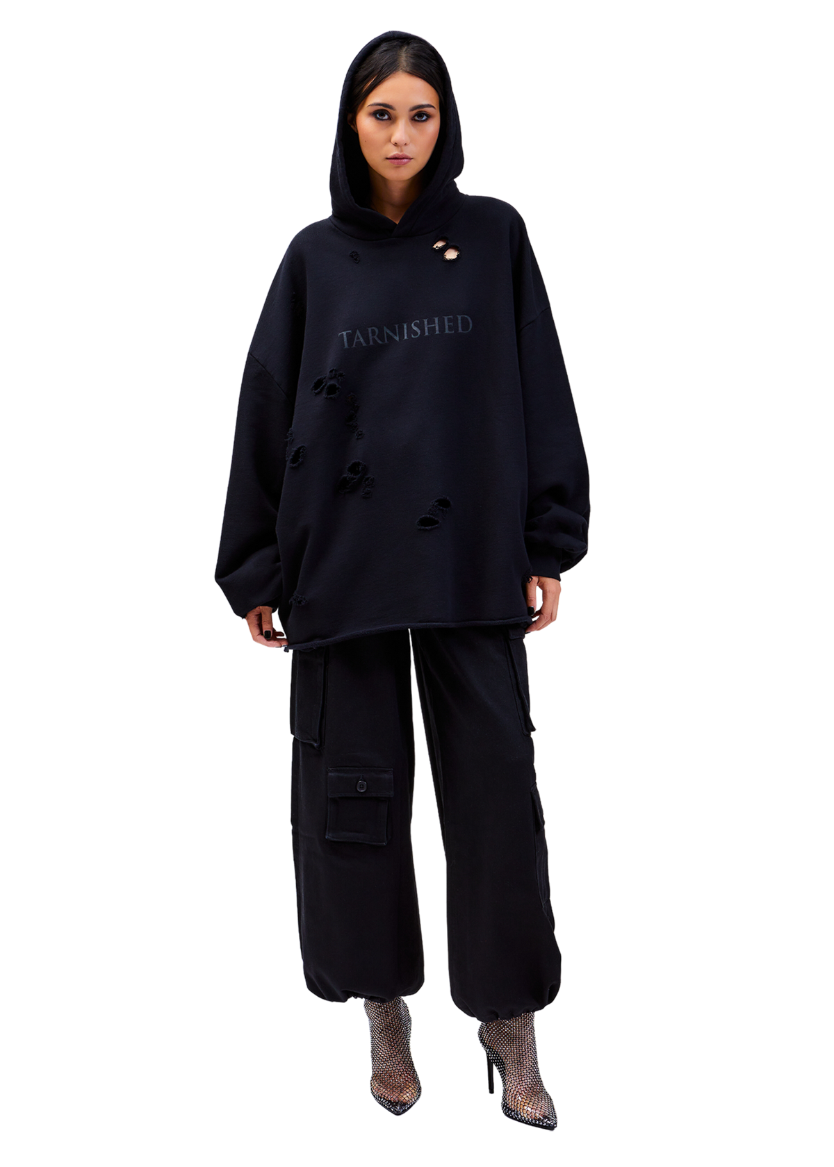 Tarnished Destroyed Hoodie