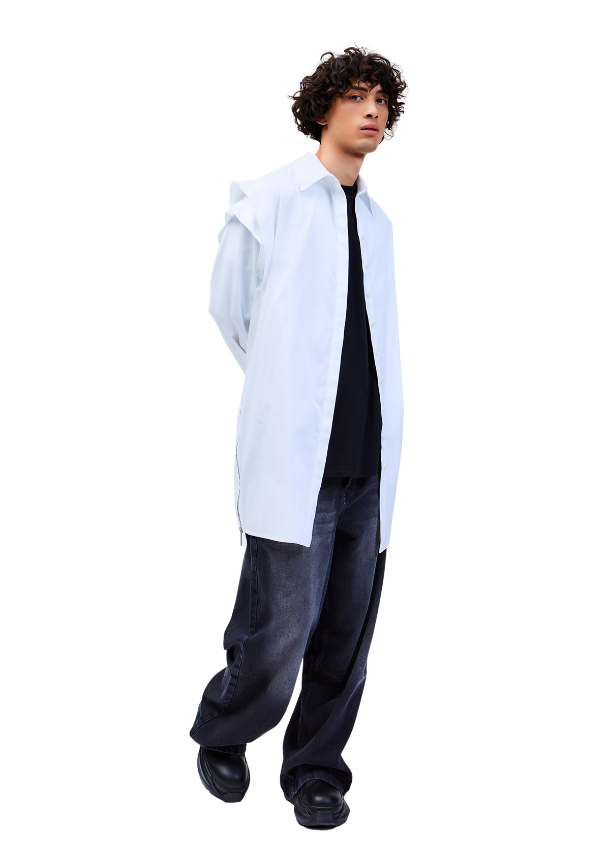 Queen Marika Ridged Sleeve Shirt