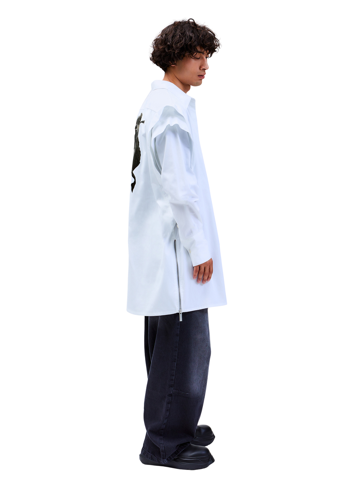 Queen Marika Ridged Sleeve Shirt