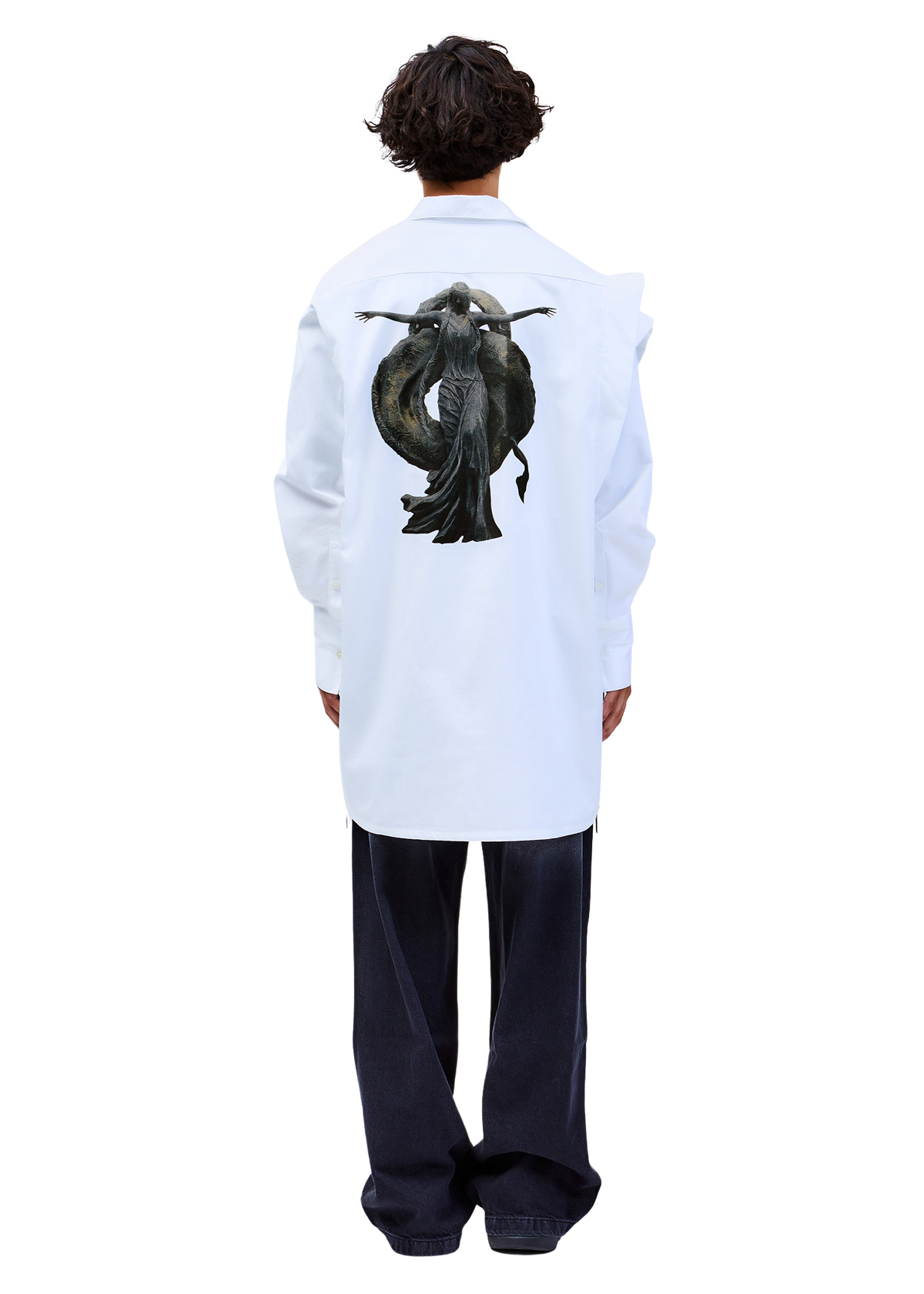 Queen Marika Ridged Sleeve Shirt