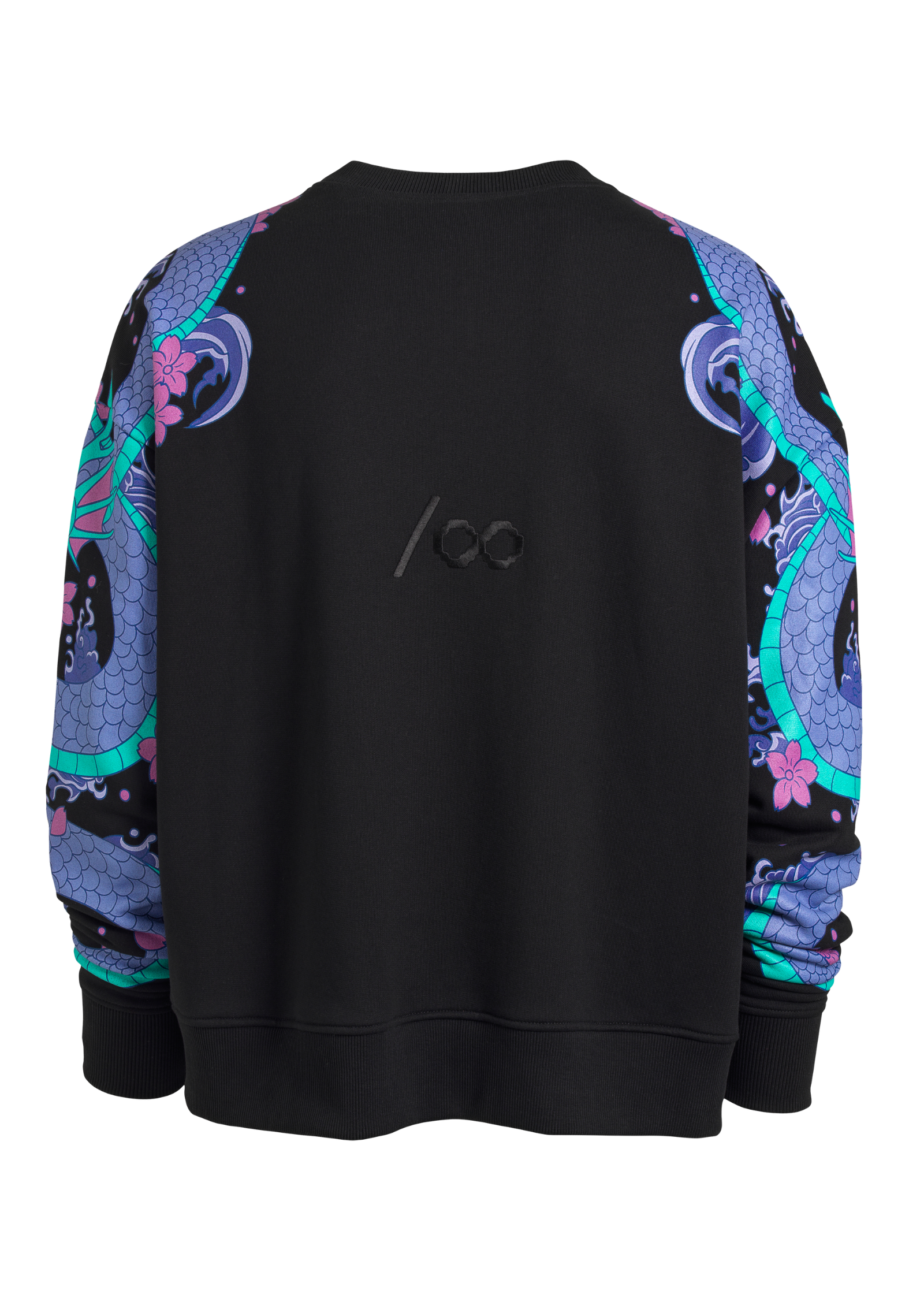 ar DESIGN OVER スウェット Something Good Graphic Sweatshirt in Blue | AS Revival