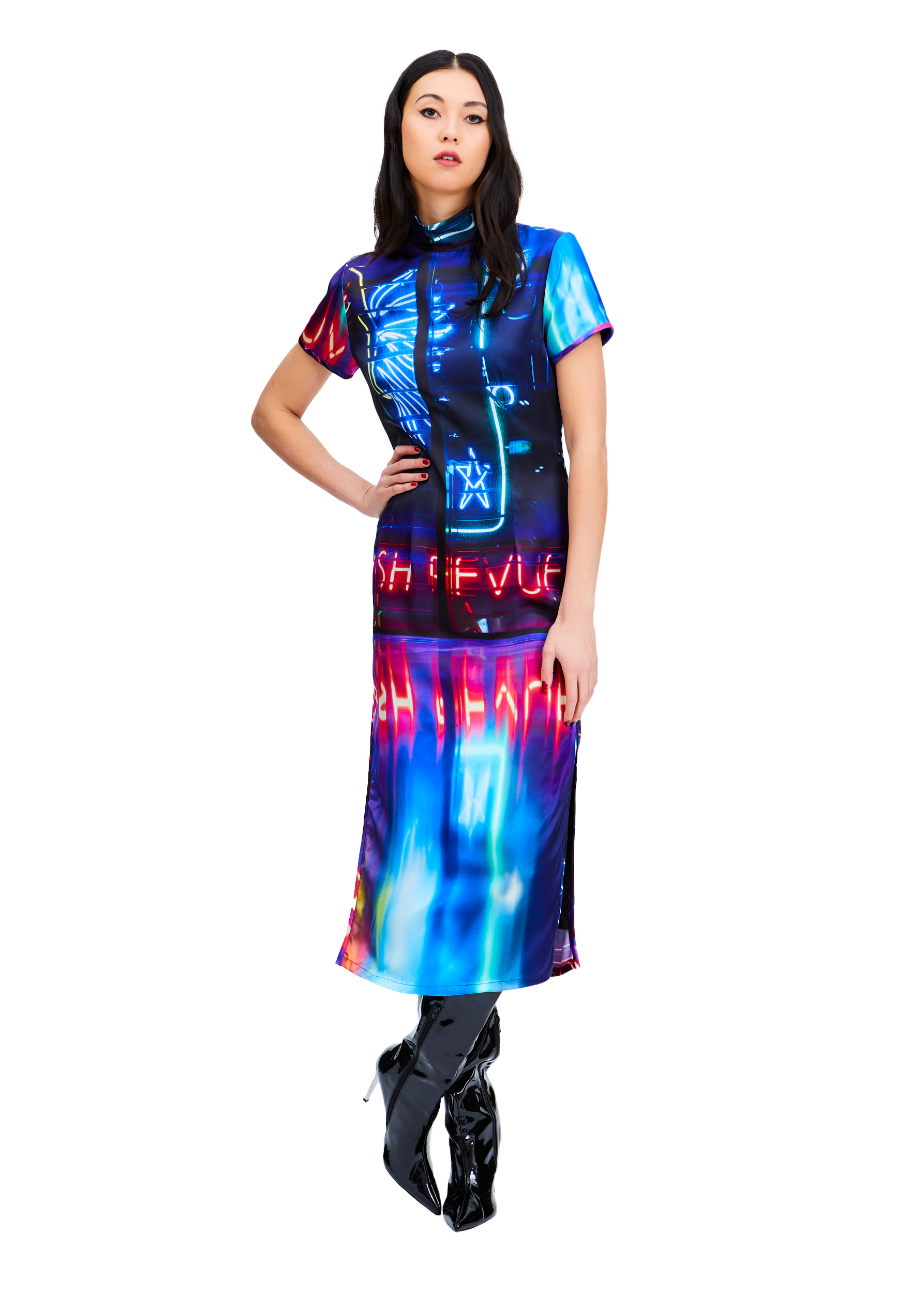 After Dark Qipao Dress