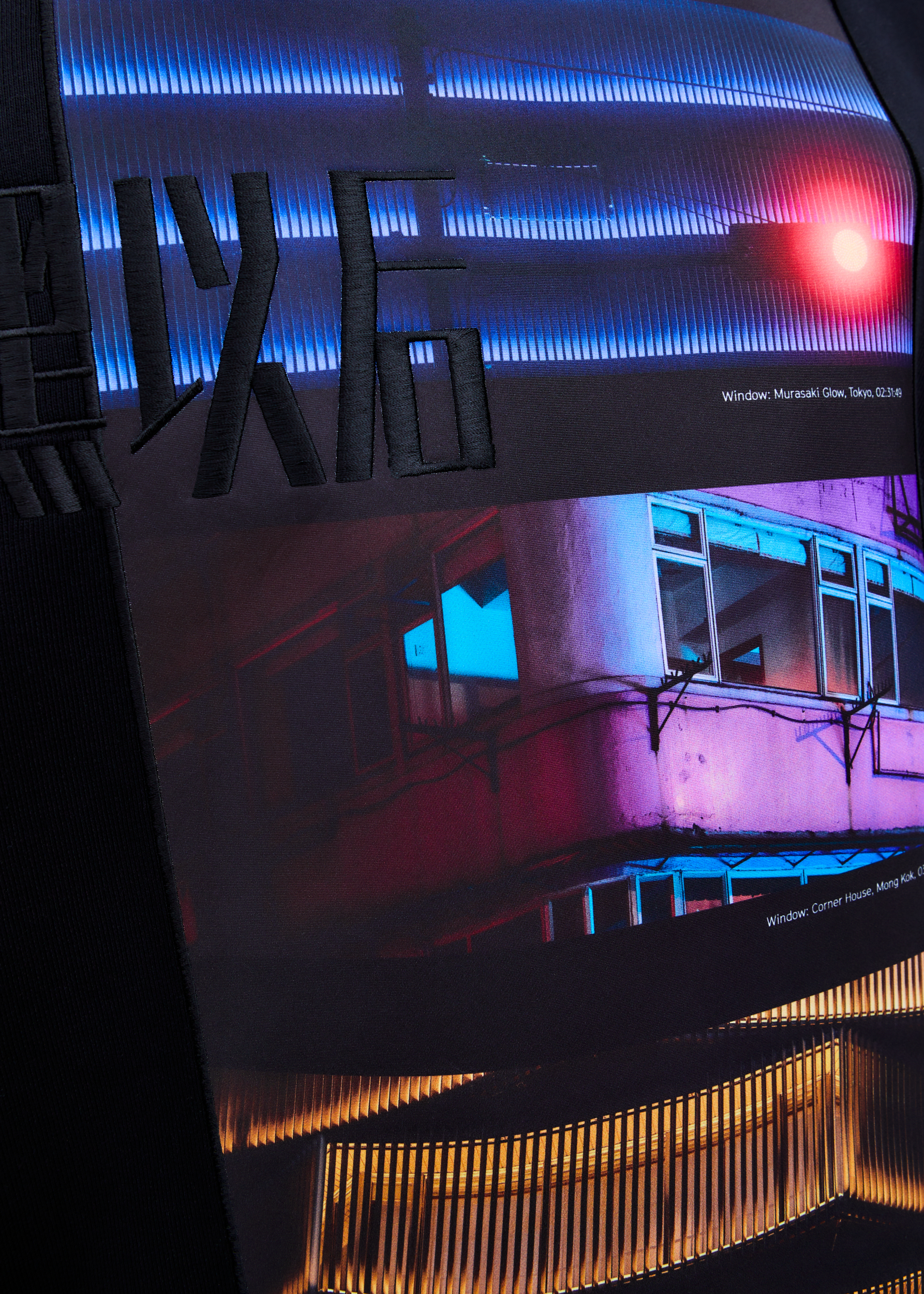 After Dark Panelled Sweatshirt