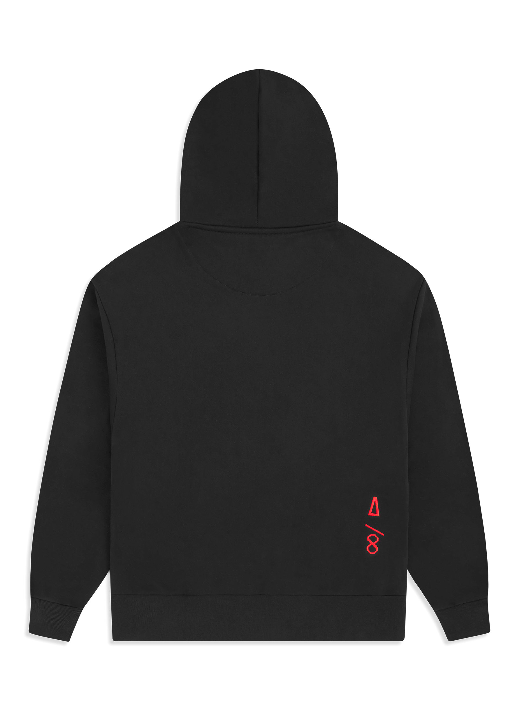 ALERT Velvet Print Hoodie