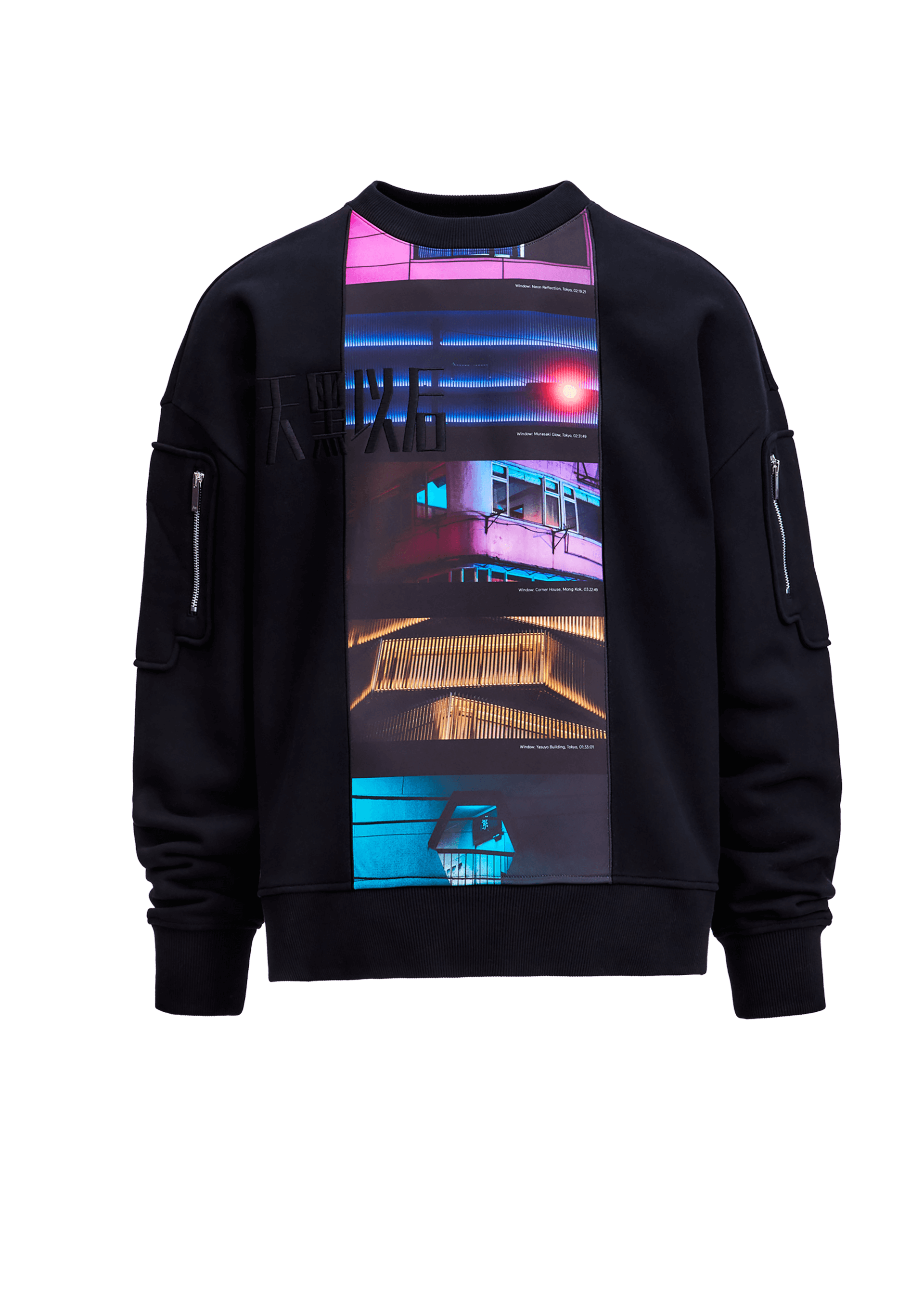 After Dark Panelled Sweatshirt - ARK/8 | ARK/8