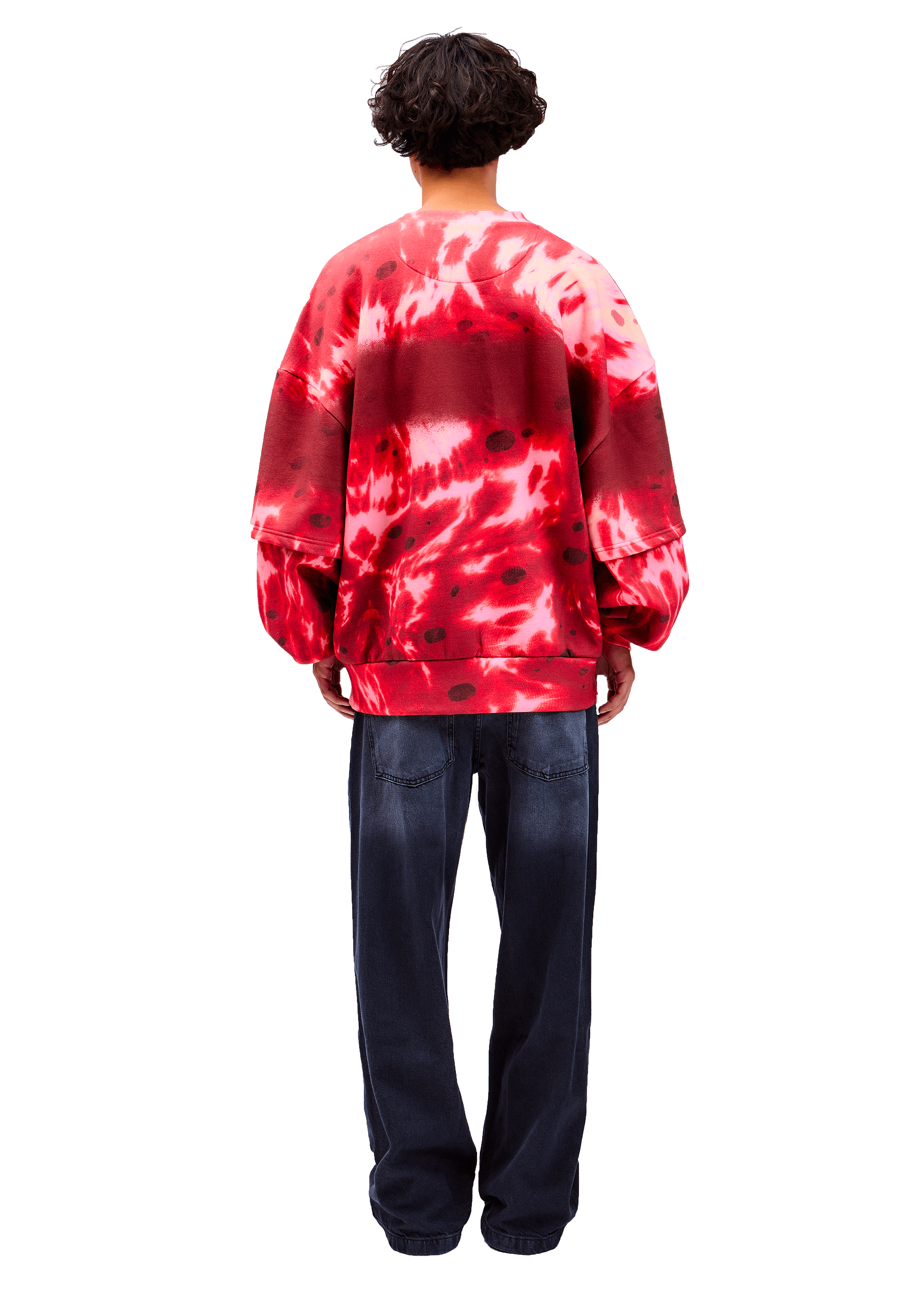 Scarlet Rot Dual Sleeve Sweater