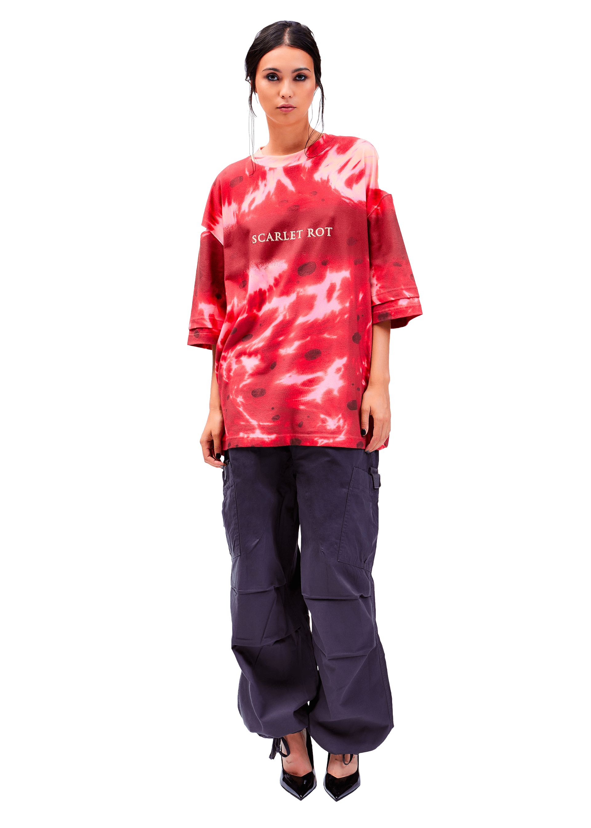 Scarlet Rot Dual Sleeve T-shirt