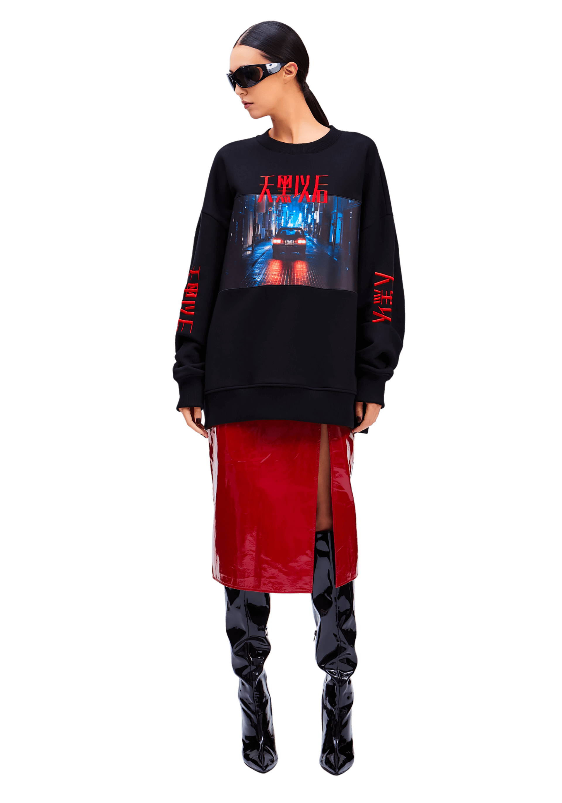 ★韓国の人気★【LMC】★OVERDYED OG COLLAR SWEATSHIR.T★ Amazon.com: HGps8w Collared Sweatshirt Womens Loose Crewneck