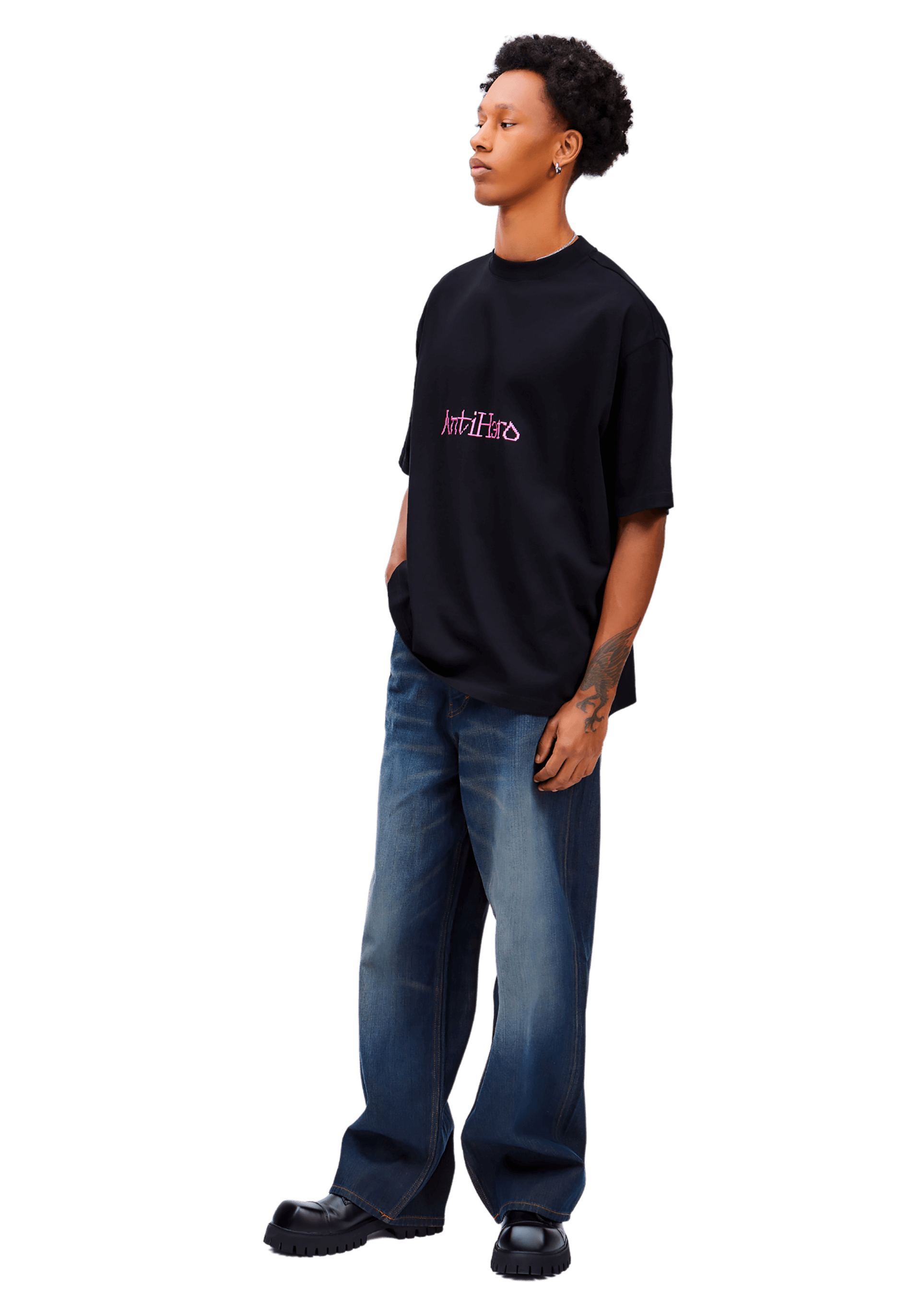 Antihero Embroidered T-Shirt