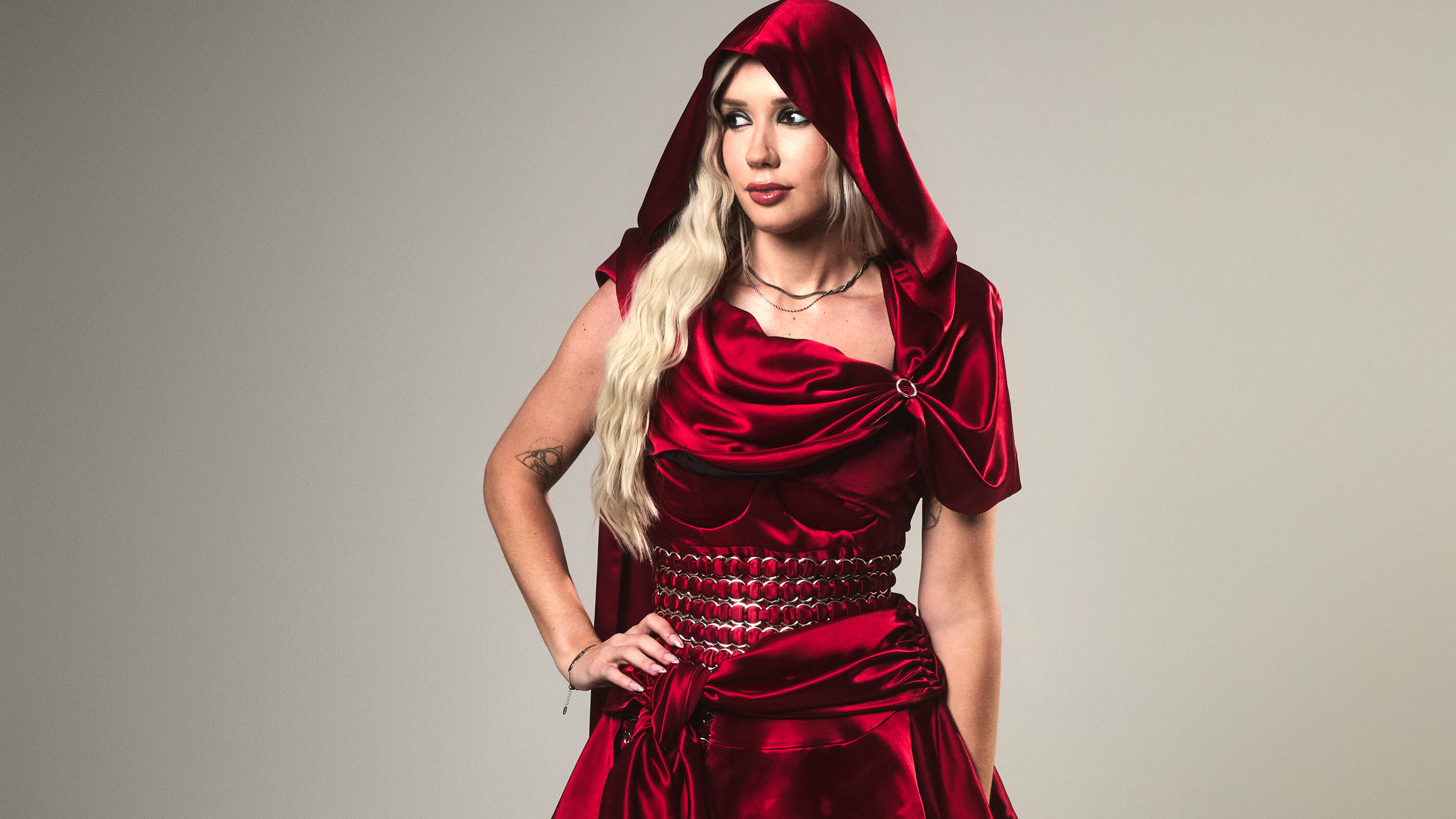 Alanah Pearce steps out in bespoke Elden Ring dress at the 2024 Gaming Awards