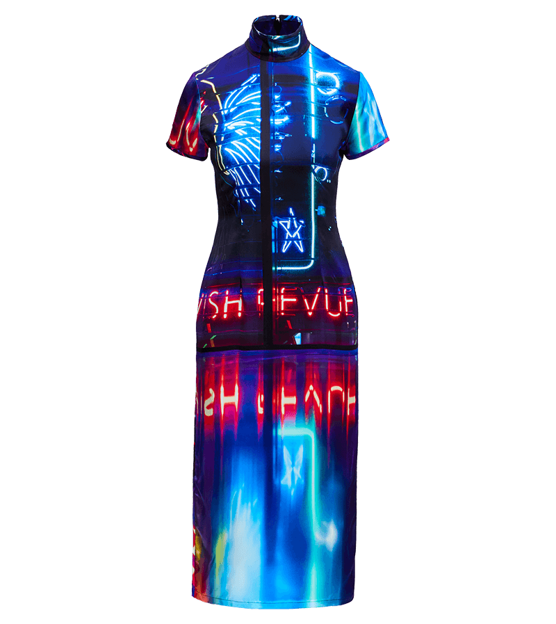 After Dark Qipao Dress