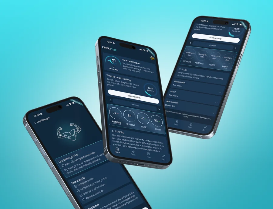 End-to-End Healthtech Platform with AI Biomarker Analysis