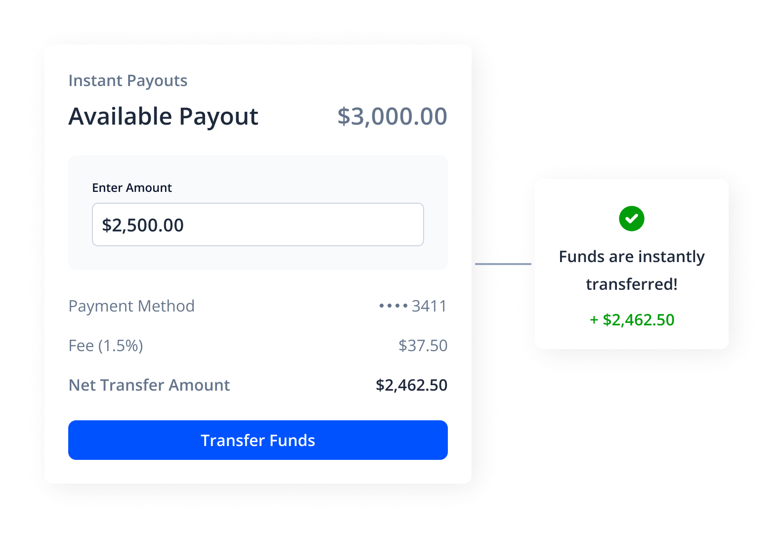 Jaris Instant Payouts