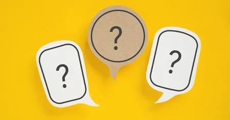 Question marks