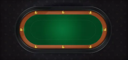 Empty Poker Table