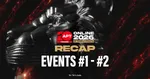A metallic trophy with text overlay: "APT 20 Years Online 2026, 20 Trophy Events Recap, Events #1 - #2."