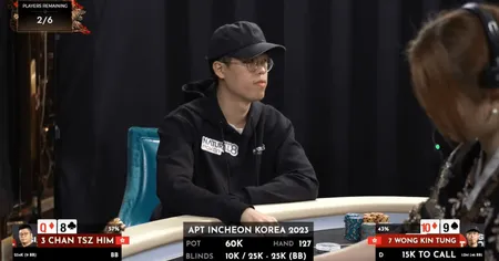 Wong Kin Tung Wins N8HK x APT Incheon