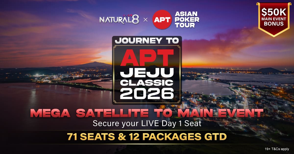 Journey to APT Jeju Classic 2026 — Mega Satellite to Main Event