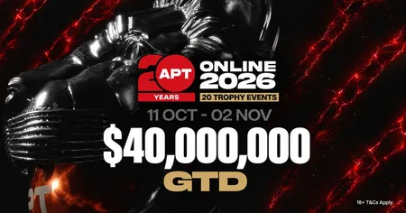 APT Online 2026 $40M GTD