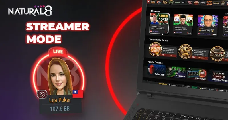 Natural8 Streamer Mode