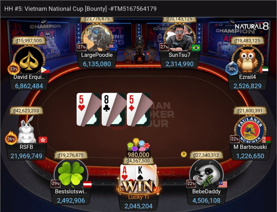 APT Online #5: Vietnam National Cup [Bounty]