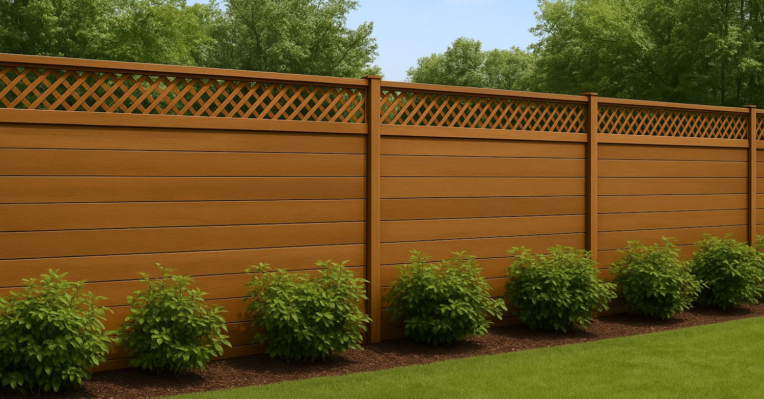 how high can a fence be with trellis - Brown Garden Fence
