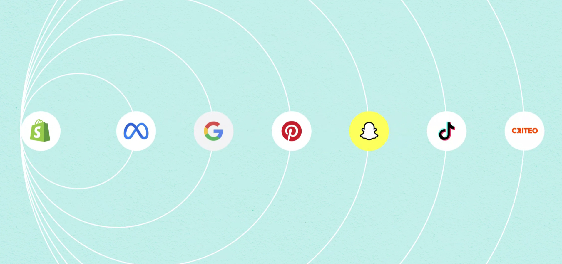 Ad platforms available with Shopify Audiences