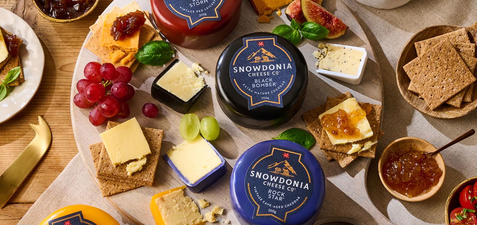 Snowdonia Cheese. Snowdonia Cheese.