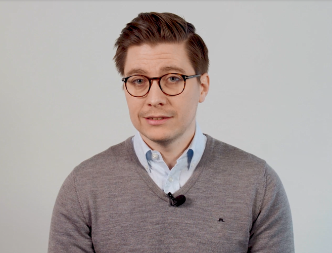 Porträtt av Adam Viklund