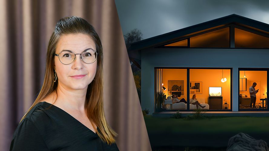 Porträtt av Emma Flodén, affärsutvecklare + villa