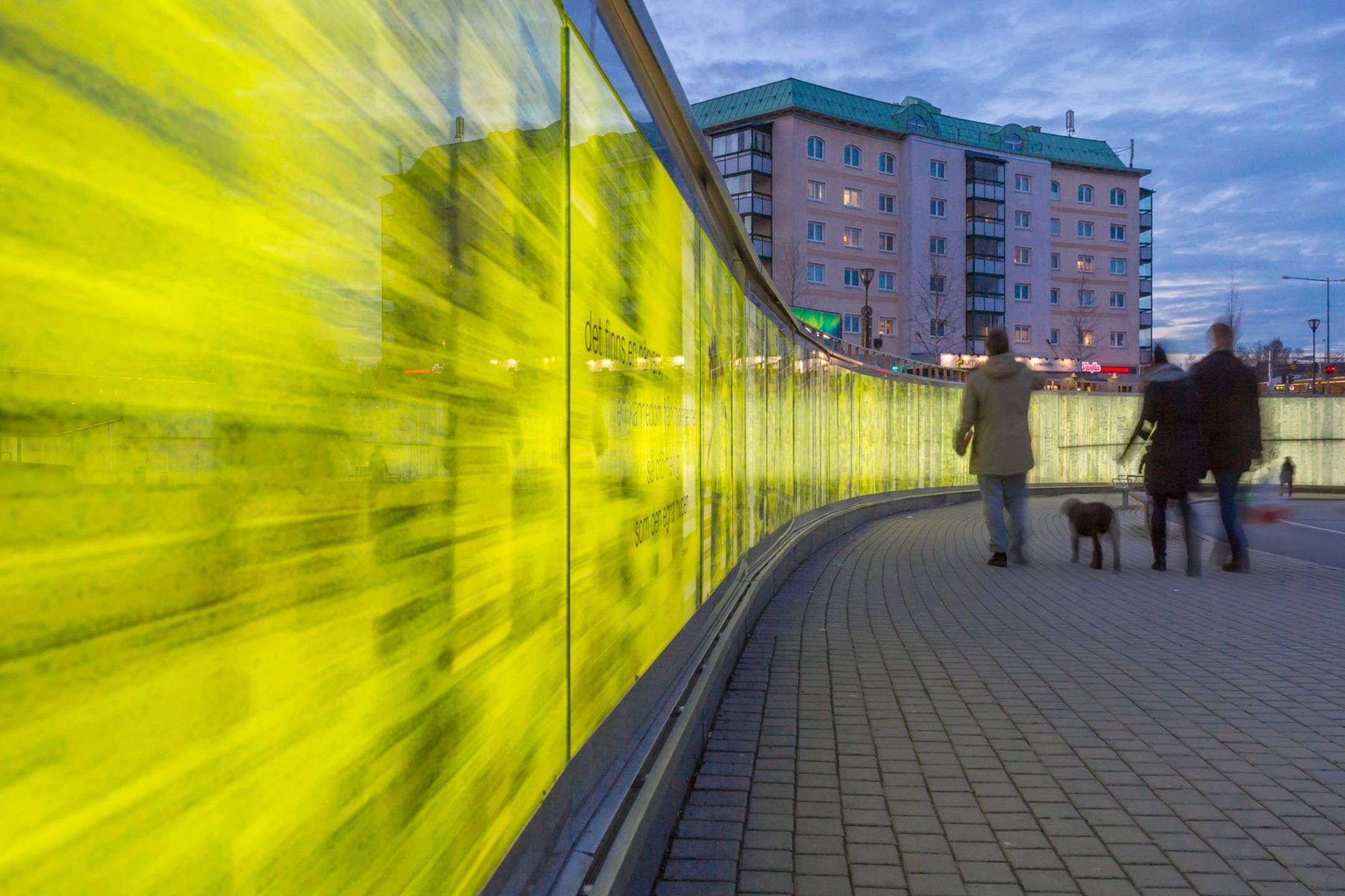 Gångtunnel i Umeå