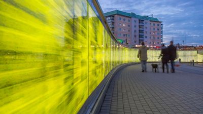 Gångtunnel i Umeå